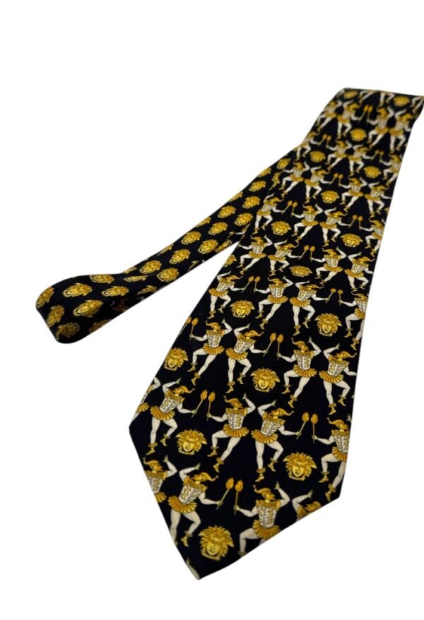 VERSACE - TIE VINTAGE MONOGRAM - Image 5